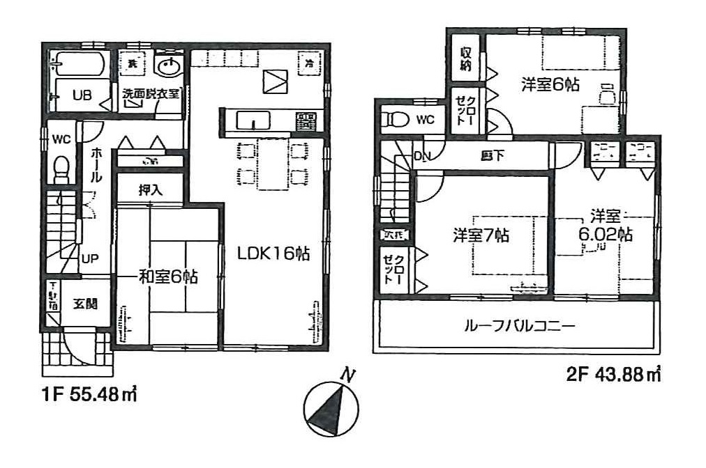 4号棟　間取り